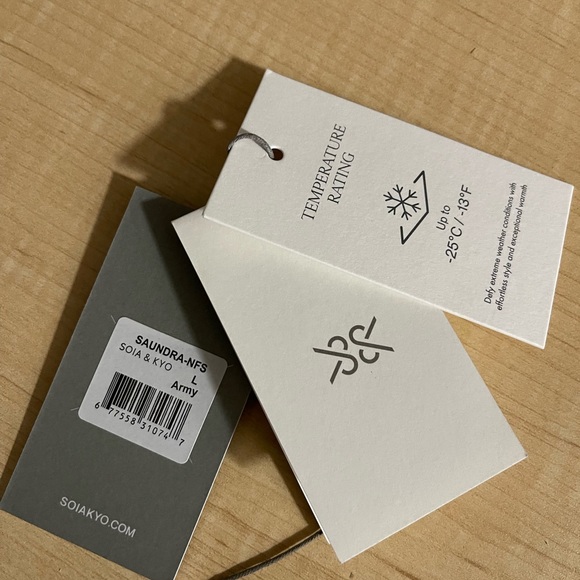 Used a handful of times Soia & Kyo Winter Down Jacket - Picture 6 of 12